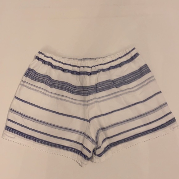 Polo Ralph Lauren striped beach side pocket shorts blue white - Picture 3 of 3